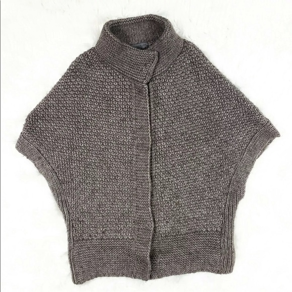 ELSAMANDA BrownChunky Knit Cardigan Italy Alpaca M - Picture 1 of 6